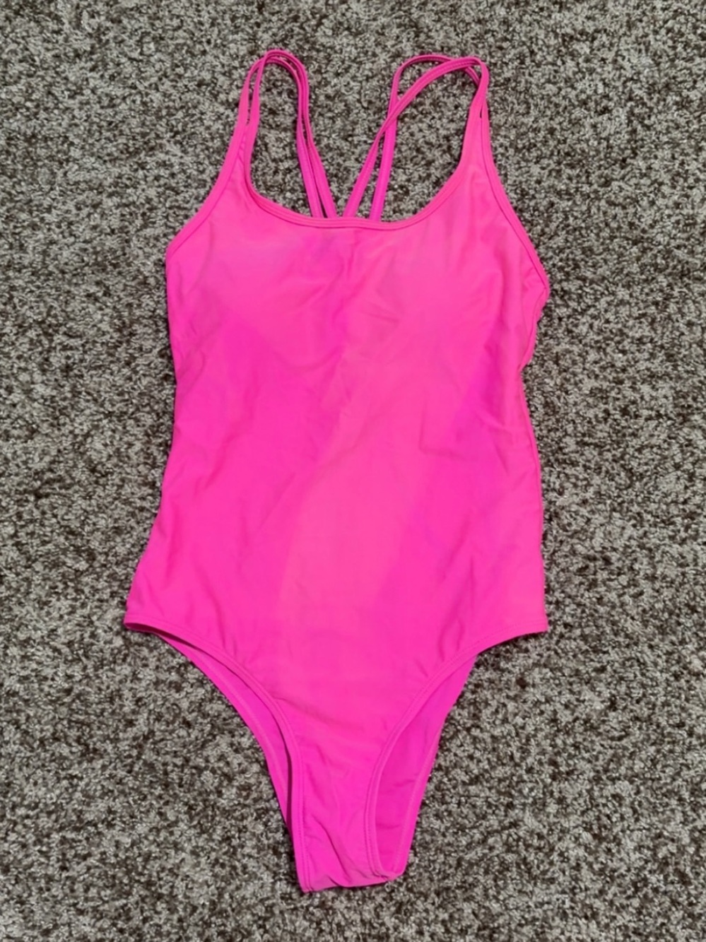 SHEIN Hot Pink One-Piece Swimsuit 

Size Small